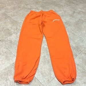 $$ talentless size small joggers orange